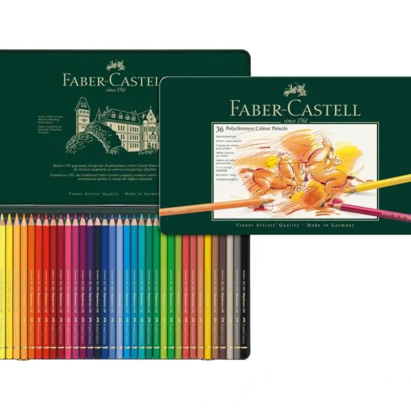 Pigment^Faber-Castell Polychromos Artists Pencil - Set of 36 - Little Painter Art | Exploring the Endless Possibilities of Art