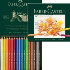 Pigment^Faber-Castell Polychromos Artists Pencil - Set of 24 - Little Painter Art | Exploring the Endless Possibilities of Art