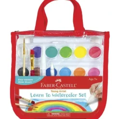Hot^Faber-Castell Young Artist Learn to Watercolor Kit - Little Painter Art | Exploring the Endless Possibilities of Art