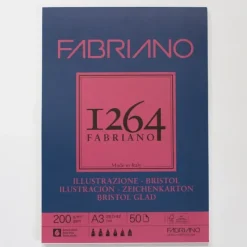 Shop All^Fabriano 1264 bristolblok 50 vellen 200gr/m 29,7x42cm (A3) - Little Painter Art | Exploring the Endless Possibilities of Art