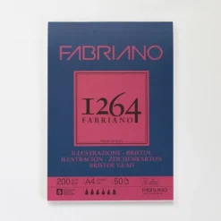 Shop All^Fabriano 1264 bristolblok 50 vellen 200gr/m 21x29,7cm (A4) - Little Painter Art | Exploring the Endless Possibilities of Art
