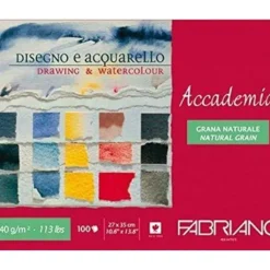 Shop All^Fabriano Accademia Drawing & Watercolour Pad 240 GSM 100 Sheets 27 X 35 CM - Little Painter Art | Exploring the Endless Possibilities of Art