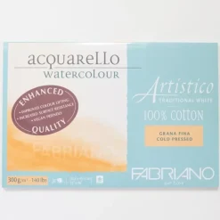 Fabriano Artistico Traditional White 300gr 20 vellen 30,5x45,5cm Cold pressed - Little Painter Art | Exploring the Endless Possibilities of Art| Shop All