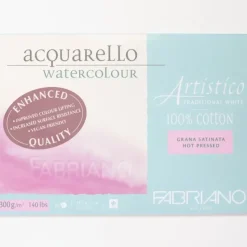 Shop All^Fabriano Artistico Traditional White 300gr 15 vellen 35,5x51cm Hot pressed - Little Painter Art | Exploring the Endless Possibilities of Art