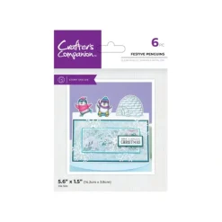 Shop All^Festive Penguins Stamp and Die Set - Little Painter Art | Exploring the Endless Possibilities of Art