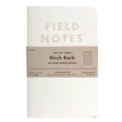 Hot^Field Notes Birch Bark Memo Books 3pk Grid - Little Painter Art | Exploring the Endless Possibilities of Art