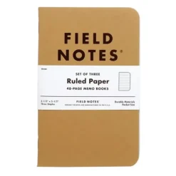 Shop All^Field Notes Kraft Memo Books 3pk Lined - Little Painter Art | Exploring the Endless Possibilities of Art