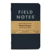 Shop All^Field Notes Pitch Black Memo Books 3pk Ruled - Little Painter Art | Exploring the Endless Possibilities of Art