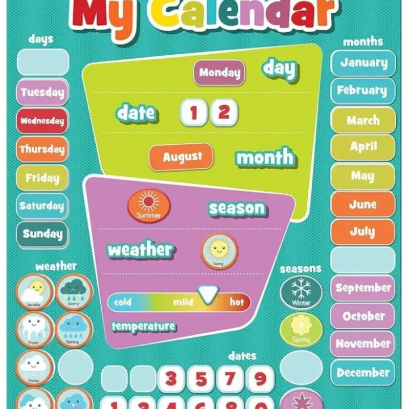 Hot^Fiesta Crafts Magnetic My Calendar - Little Painter Art | Exploring the Endless Possibilities of Art