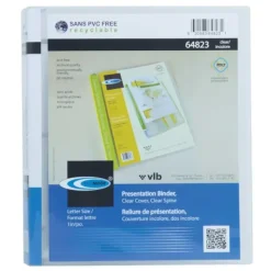 Shop All^FileMode Poly Presentation O-Ring Binder 1" Clear - Little Painter Art | Exploring the Endless Possibilities of Art