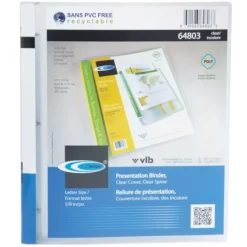 Shop All^FileMode Poly Presentation O-Ring Binder 5/8" Clear - Little Painter Art | Exploring the Endless Possibilities of Art