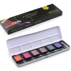 Pigment^Finetec Mica Premium Watercolour Set 6pk Flip Flop - Little Painter Art | Exploring the Endless Possibilities of Art