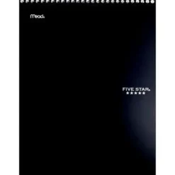 Five Star Ruled Notebook 8.5" x 11" Top Coil (Assorted Colours) - Little Painter Art | Exploring the Endless Possibilities of Art| Shop All