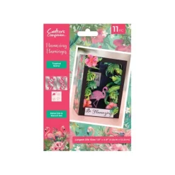 Shop All^Flamazing Flamingos Metal Dies with Stencil 11 piece - Tropical Scene - Little Painter Art | Exploring the Endless Possibilities of Art
