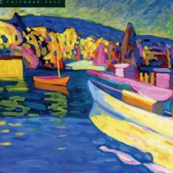 Shop All^Flame Tree 2025 Wall Calendar - Wassily Kandinsky - Little Painter Art | Exploring the Endless Possibilities of Art
