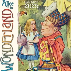 Shop All^Flame Tree 2025 Wall Calendar - Alice in Wonderland - Little Painter Art | Exploring the Endless Possibilities of Art
