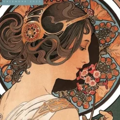 Flame Tree 2025 Wall Calendar - Alphonse Mucha - Little Painter Art | Exploring the Endless Possibilities of Art| Shop All
