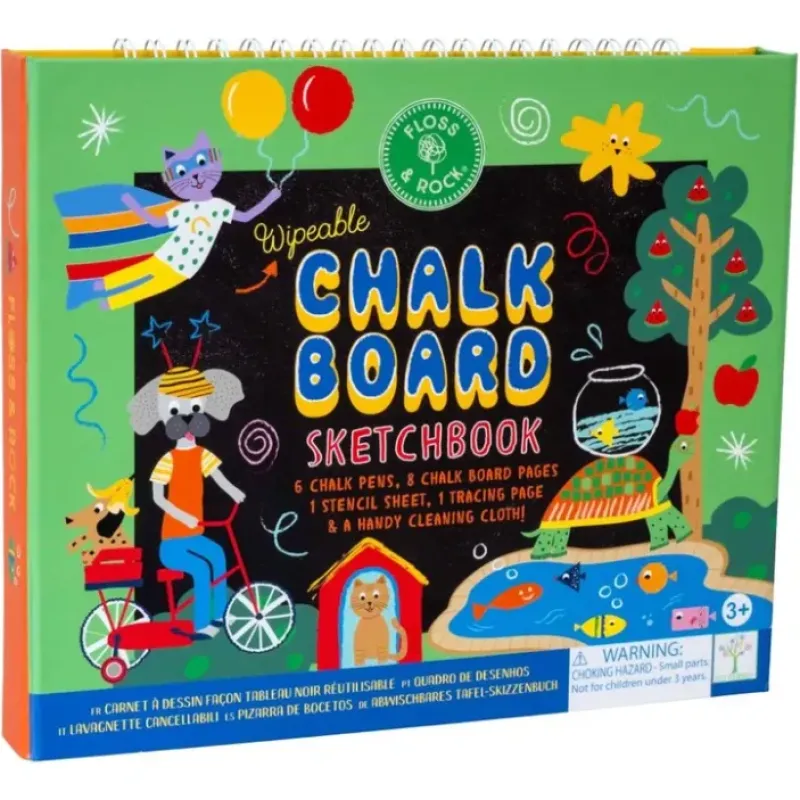 Hot^Floss & Rock Chalk Board Sketchbook - Pets - Little Painter Art | Exploring the Endless Possibilities of Art