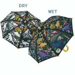 Hot^Floss & Rock Kid's Colour-Change Umbrella - Dinosaur - Little Painter Art | Exploring the Endless Possibilities of Art