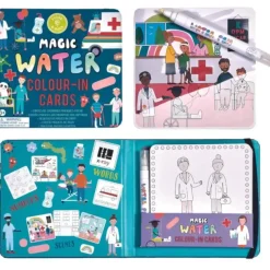 Floss & Rock Magic Colour Changing Water Cards - Happy Hospitals - Little Painter Art | Exploring the Endless Possibilities of Art| Hot