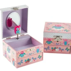 Shop All^Floss & Rock Musical Jewellery Box - Owl & Butterfly - Little Painter Art | Exploring the Endless Possibilities of Art