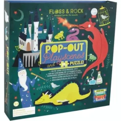 Hot^Floss & Rock Pop Out Play Scene - Spellbound - Little Painter Art | Exploring the Endless Possibilities of Art