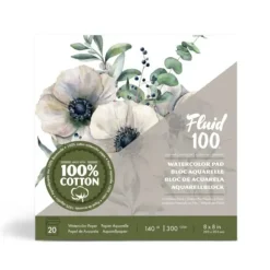 Shop All^Fluid100 Cold Pressed Watercolour Pad 8"x8" 140lb - Little Painter Art | Exploring the Endless Possibilities of Art