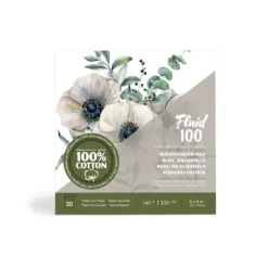 Shop All^Fluid100 Cold Pressed Watercolour Pad 6"x6" 140lb - Little Painter Art | Exploring the Endless Possibilities of Art