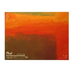Shop All^Fluid Cold Pressed Watercolour Block 9"x12"140lb - Little Painter Art | Exploring the Endless Possibilities of Art