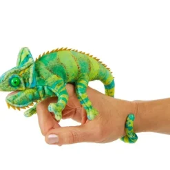 Shop All^Folkmanis Finger Puppet - Chameleon - Little Painter Art | Exploring the Endless Possibilities of Art