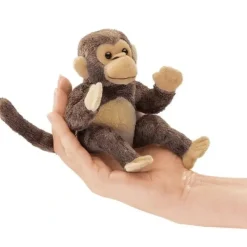 Shop All^Folkmanis Finger Puppet - Monkey - Little Painter Art | Exploring the Endless Possibilities of Art
