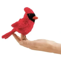 Shop All^Folkmanis Finger Puppet - Red Cardinal - Little Painter Art | Exploring the Endless Possibilities of Art