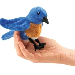 Shop All^Folkmanis Finger Puppet - Blue Bird - Little Painter Art | Exploring the Endless Possibilities of Art