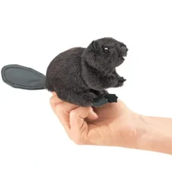 Shop All^Folkmanis Finger Puppet - Brown Beaver - Little Painter Art | Exploring the Endless Possibilities of Art