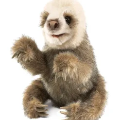 Shop All^Folkmanis Hand Puppet - Baby Sloth - Little Painter Art | Exploring the Endless Possibilities of Art