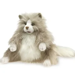 Shop All^Folkmanis Hand Puppet - Fluffy Cat - Little Painter Art | Exploring the Endless Possibilities of Art