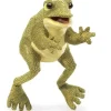 Shop All^Folkmanis Hand Puppet - Funny Frog - Little Painter Art | Exploring the Endless Possibilities of Art