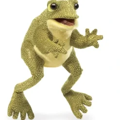 Shop All^Folkmanis Hand Puppet - Funny Frog - Little Painter Art | Exploring the Endless Possibilities of Art