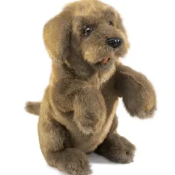 Shop All^Folkmanis Hand Puppet - Sitting Dog - Little Painter Art | Exploring the Endless Possibilities of Art