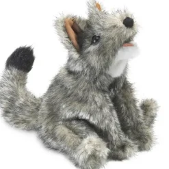 Hot^Folkmanis Hand Puppet - Small Coyote - Little Painter Art | Exploring the Endless Possibilities of Art
