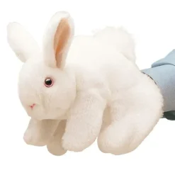 Shop All^Folkmanis Hand Puppet - White Bunny - Little Painter Art | Exploring the Endless Possibilities of Art