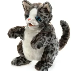 Folkmanis Hand Puppet - Wildcat Kitten - Little Painter Art | Exploring the Endless Possibilities of Art| Shop All