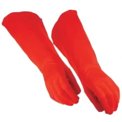 Shop All^Forum Novelties Be Your Own Hero Gauntlet Gloves - Red - Little Painter Art | Exploring the Endless Possibilities of Art