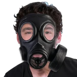 Shop All^Forum Novelties 1940's Black Gas Mask - Adult Size - Little Painter Art | Exploring the Endless Possibilities of Art