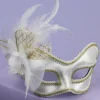 Shop All^Forum Novelties White Feather Satin Mask - Little Painter Art | Exploring the Endless Possibilities of Art