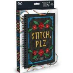 Hot^Fred Cross Stitch Journal Kit - Stitch, PLZ - Little Painter Art | Exploring the Endless Possibilities of Art