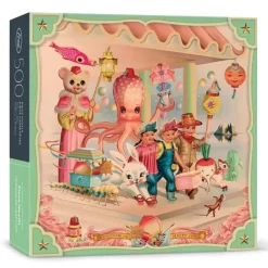 Shop All^Fred 500pc Puzzle - Kingdom of Happy Joy - Little Painter Art | Exploring the Endless Possibilities of Art