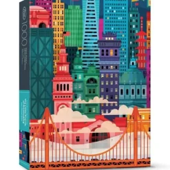 Shop All^Fred 1000pc Puzzle - San Francisco - Little Painter Art | Exploring the Endless Possibilities of Art