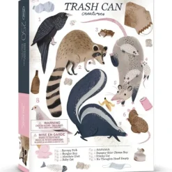 Shop All^Fred 250pc Puzzle - Trash Can Creatures - Little Painter Art | Exploring the Endless Possibilities of Art