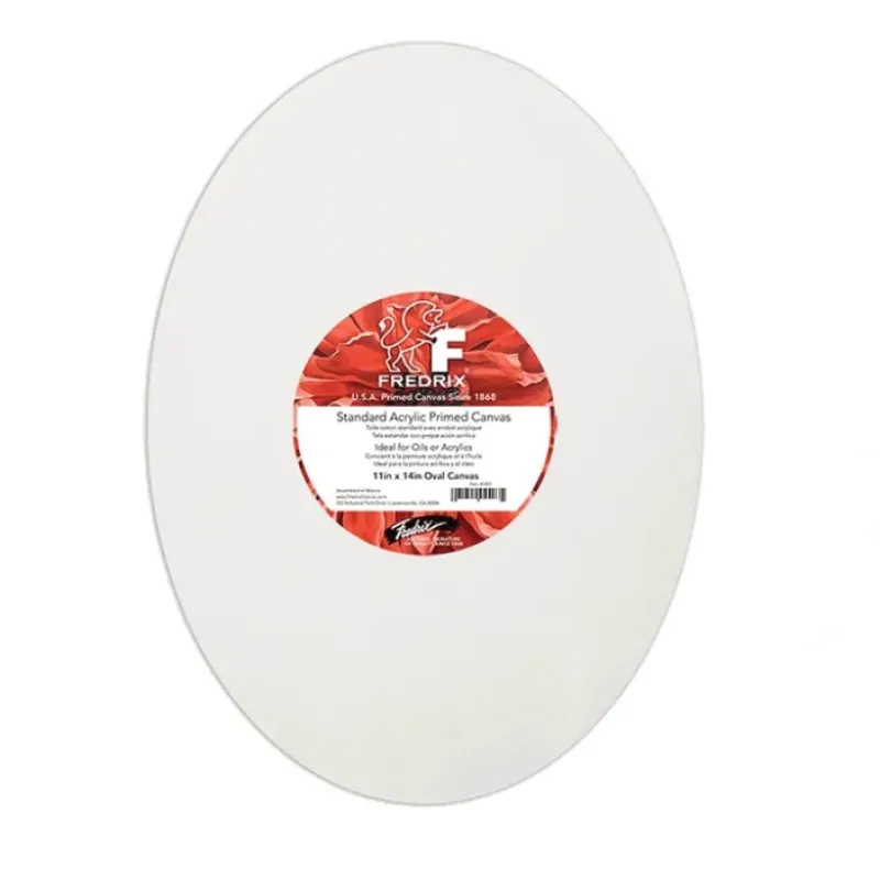 Canvas^Fredrix Oval Stretched Canvas - Little Painter Art | Exploring the Endless Possibilities of Art